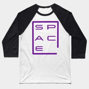 Space Purple Baseball T-Shirt